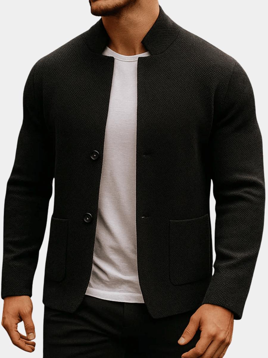 León | Chaqueta de punto elegante