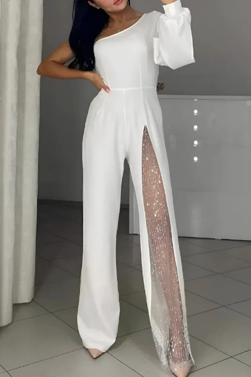 Sofía™ | Mono Elegante con Detalles Brillantes