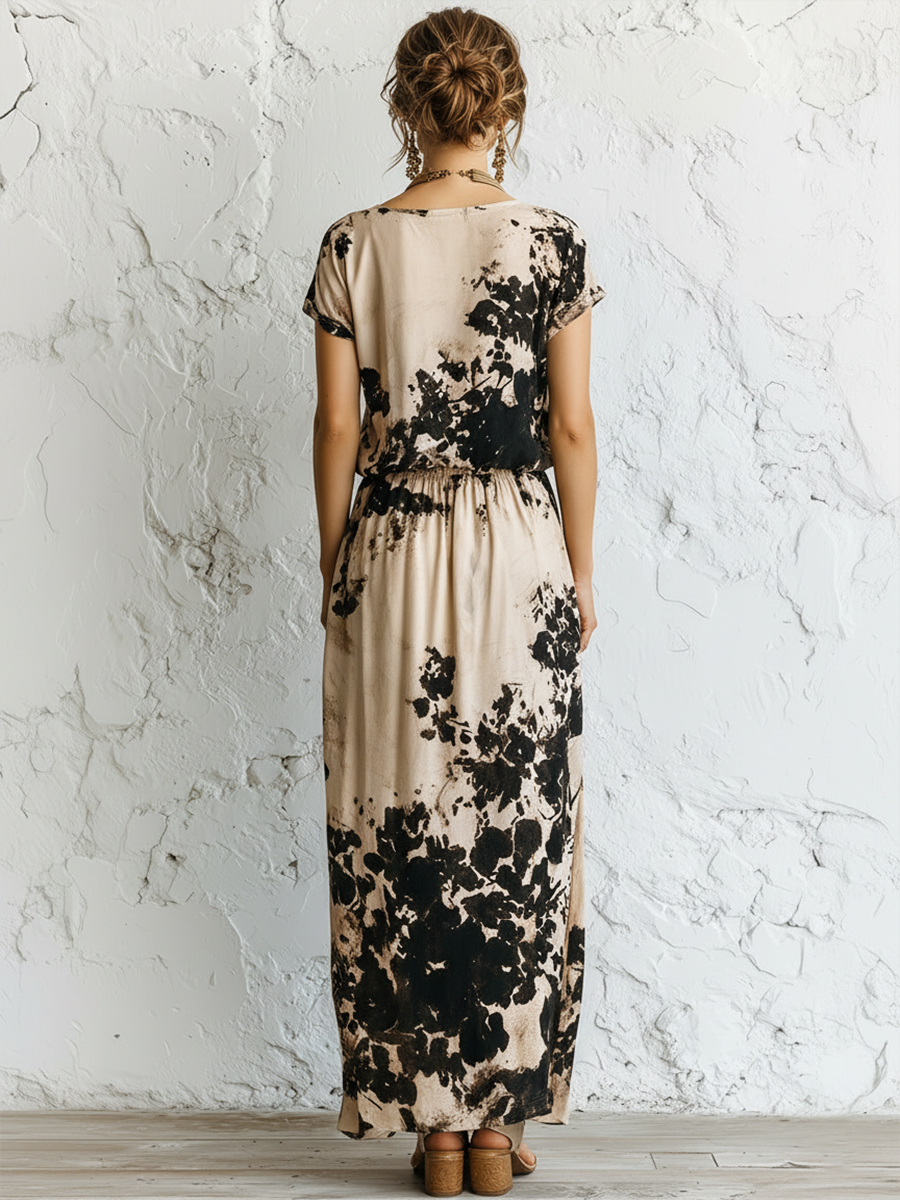 Alba - Conjunto de Dos Piezas Estampado Artístico