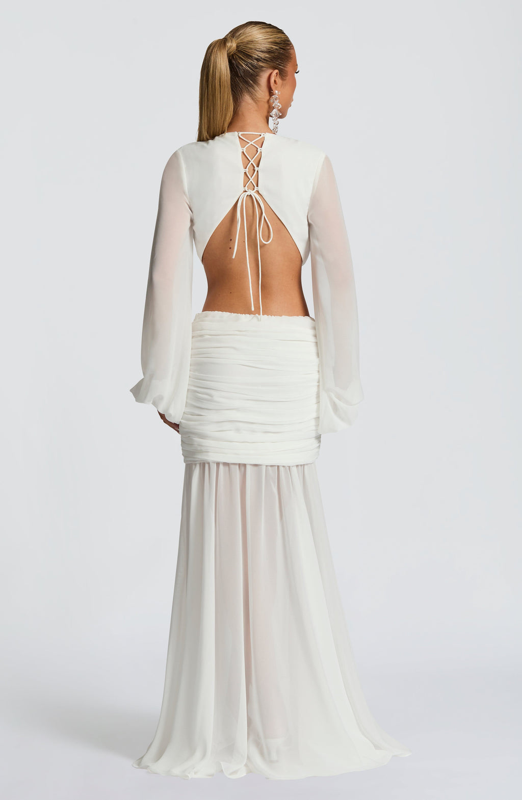 Andrina - Vestido Maxi con Estampado Leopardo