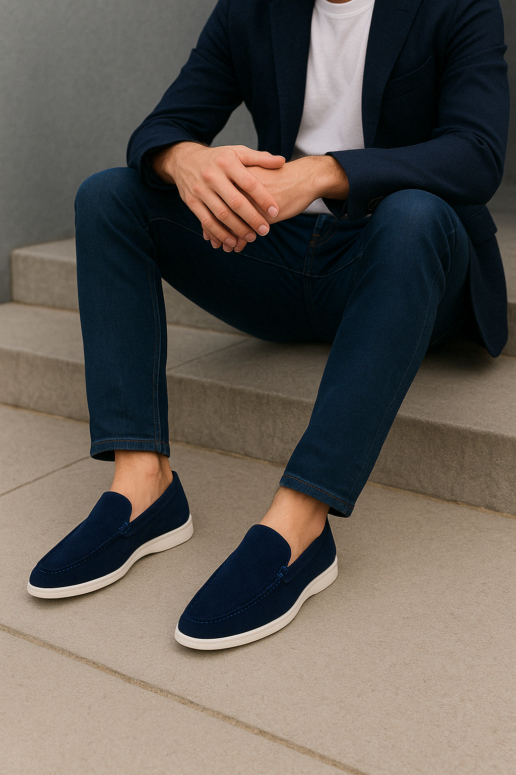 Gonzalo | Mocasines elegantes de ante