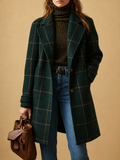 Bethany | Abrigo de Cuadros para Mujer