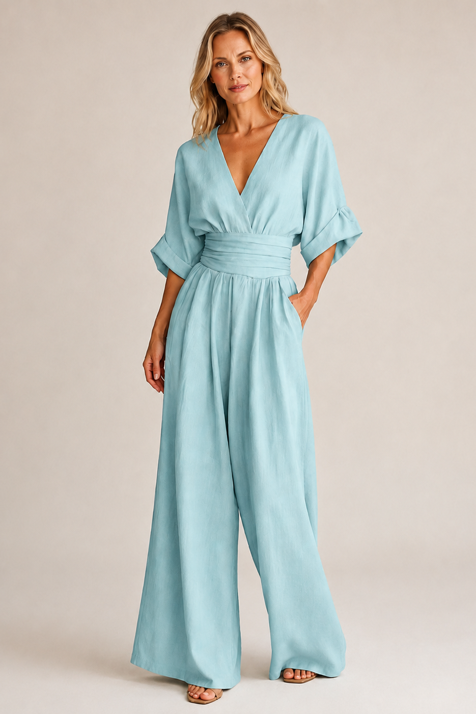 VIVIENNE | Patricia - Mono con Mangas Tres Cuartos