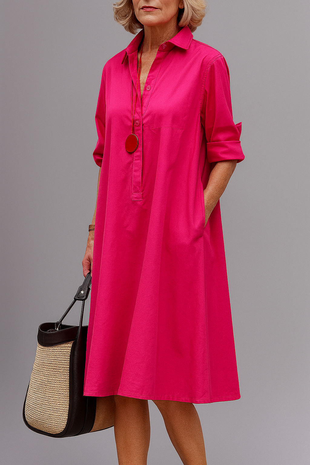 Chloe | Vestido Midi Con Estilo y Desenfadado