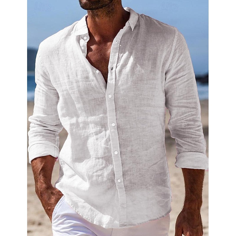 Carlos | Camisa informal de lino