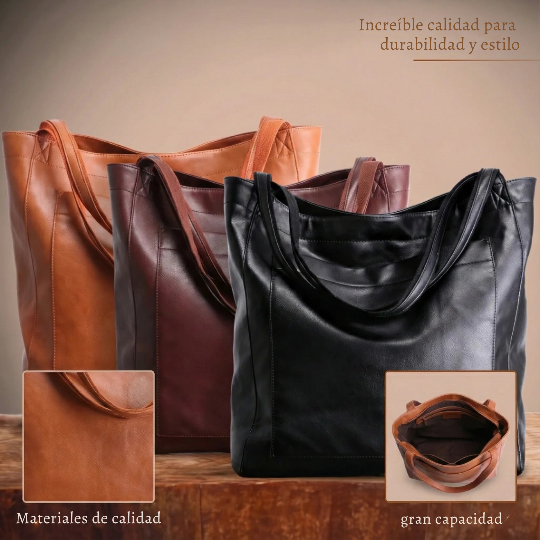 Lorena | Bolso de piel moderno y elegante