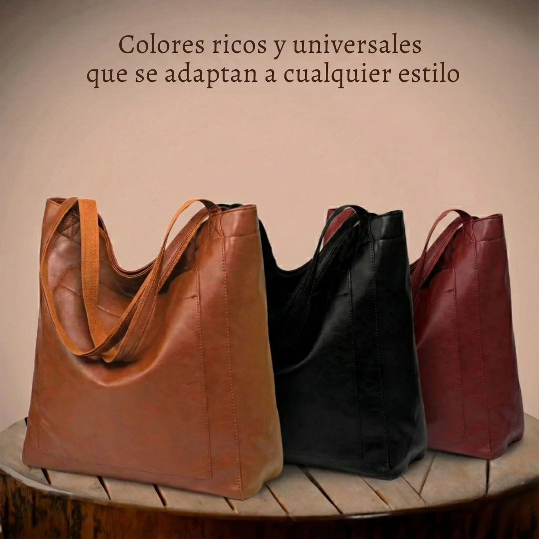 Lorena | Bolso de piel moderno y elegante