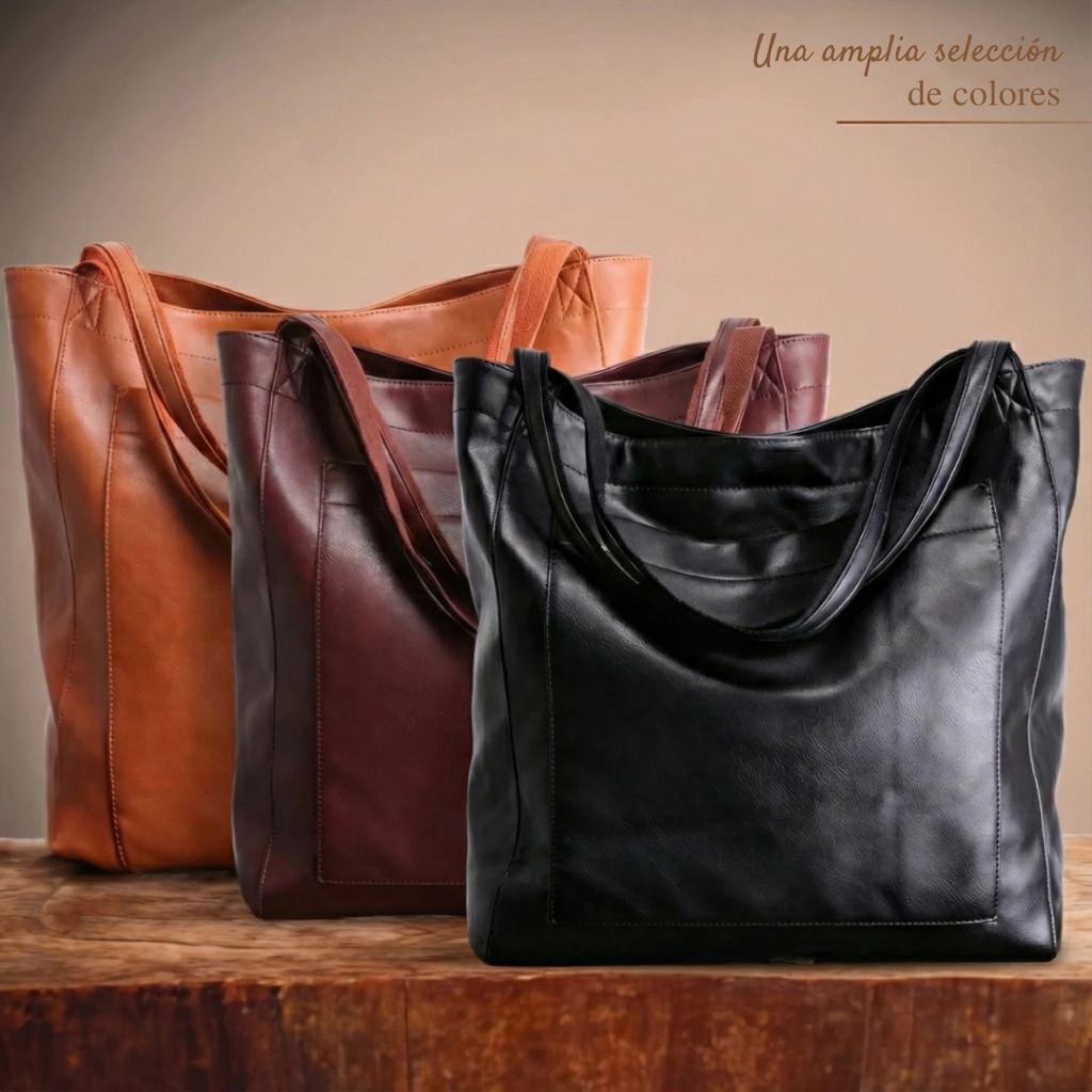 Lorena | Bolso de piel moderno y elegante