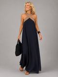 Velora™ | Vestido Maxi Elegancia Cruzada
