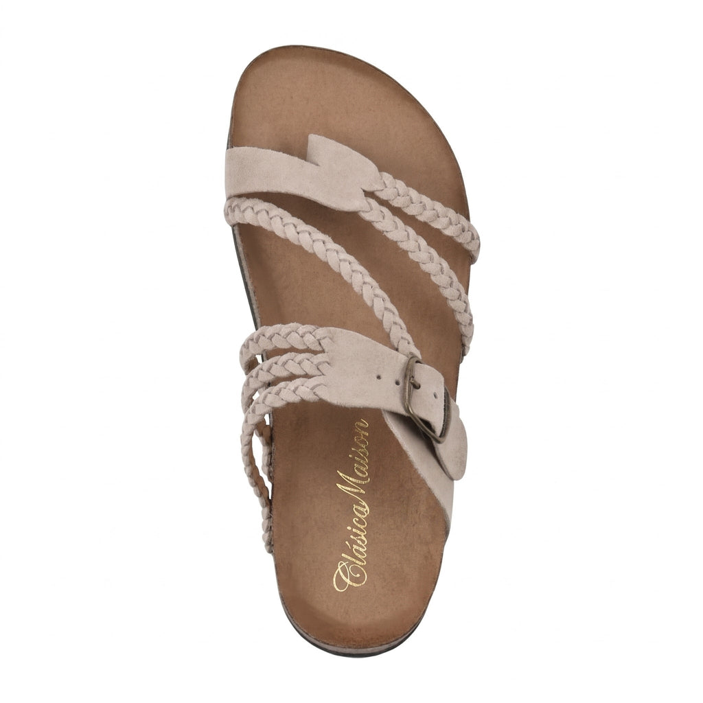 Bria – Sandalia Boho de Comodidad Trenzada