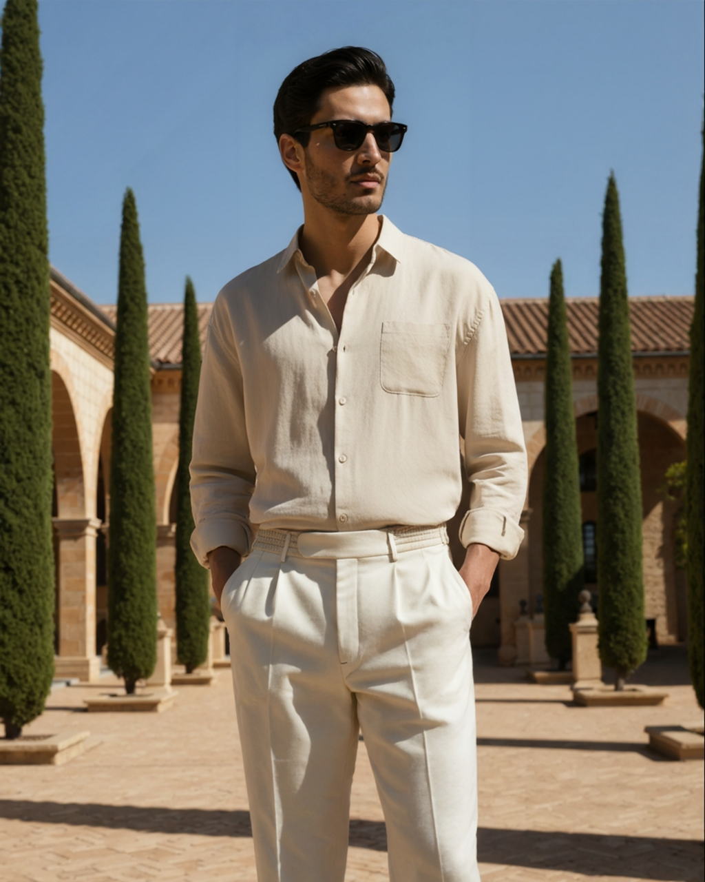 Camisa de lino PORTOFINO