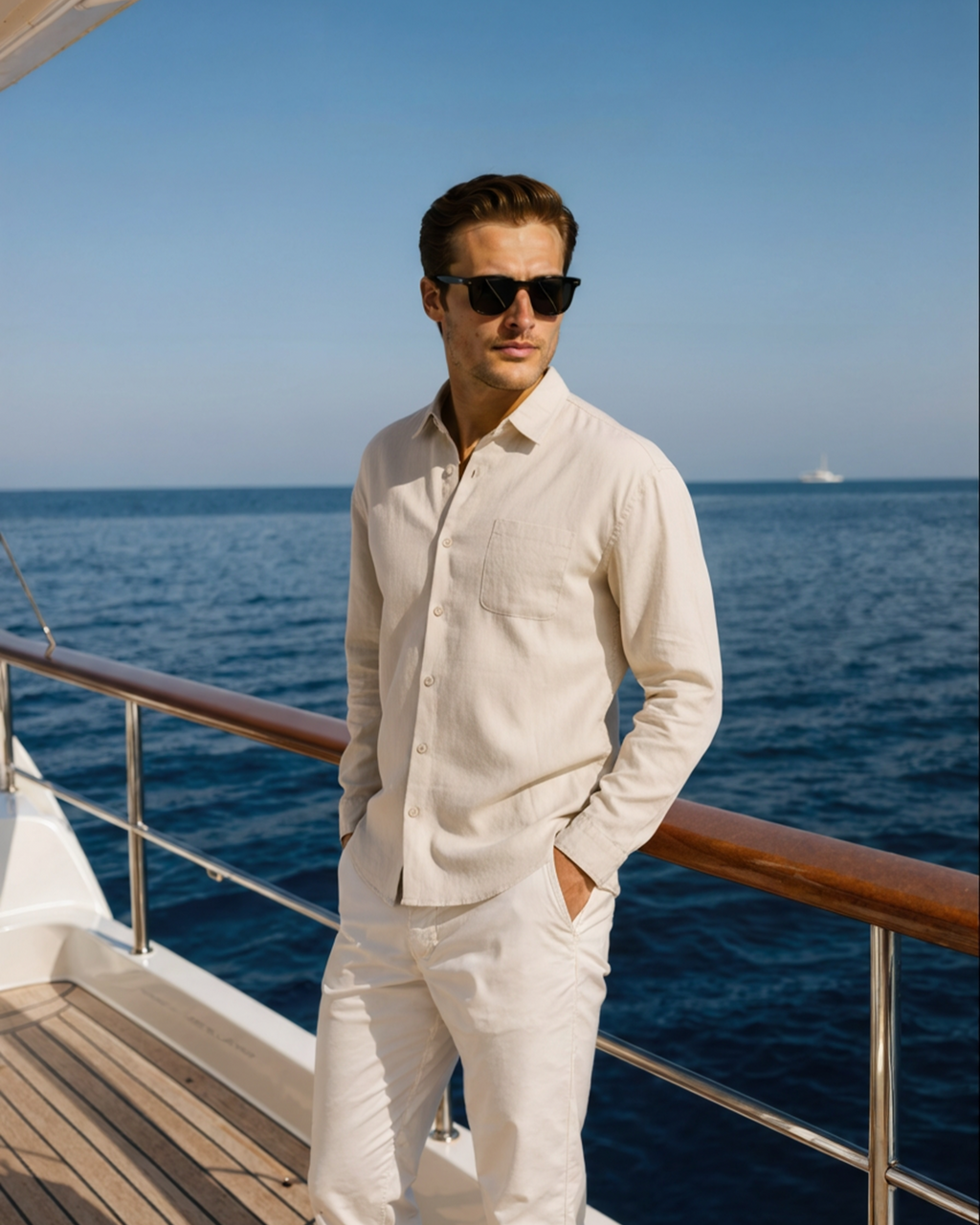 Camisa de lino PORTOFINO