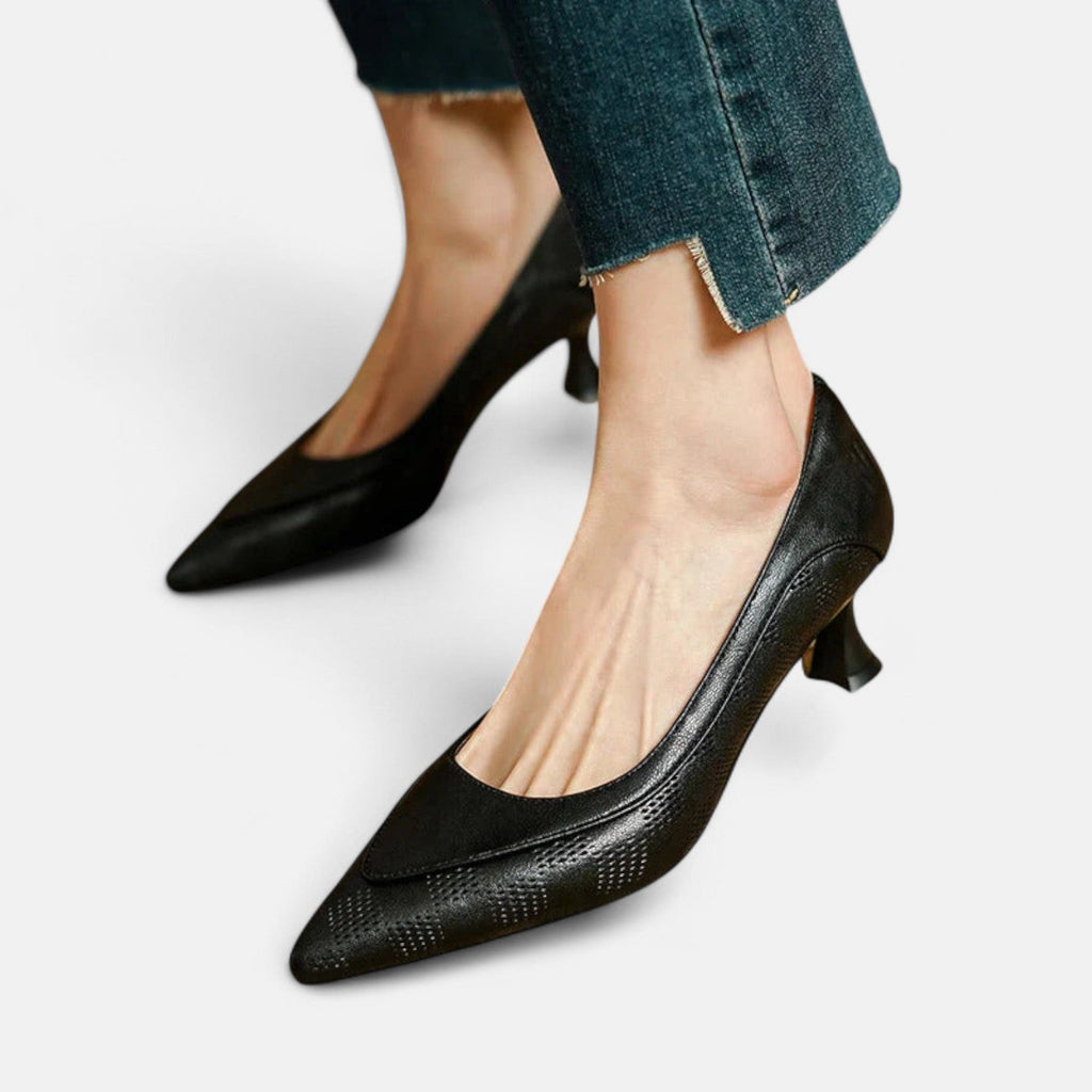 Tacones de Piel Amara