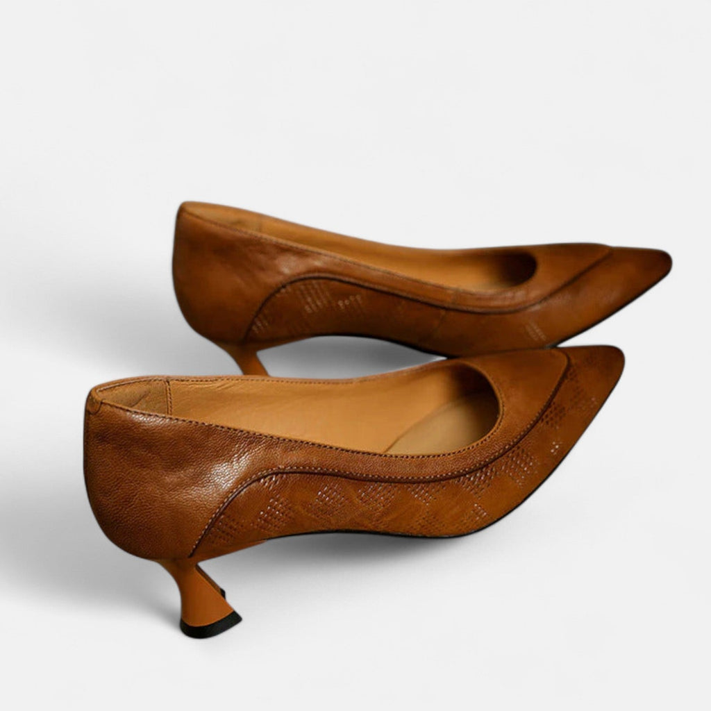 Tacones de Piel Amara