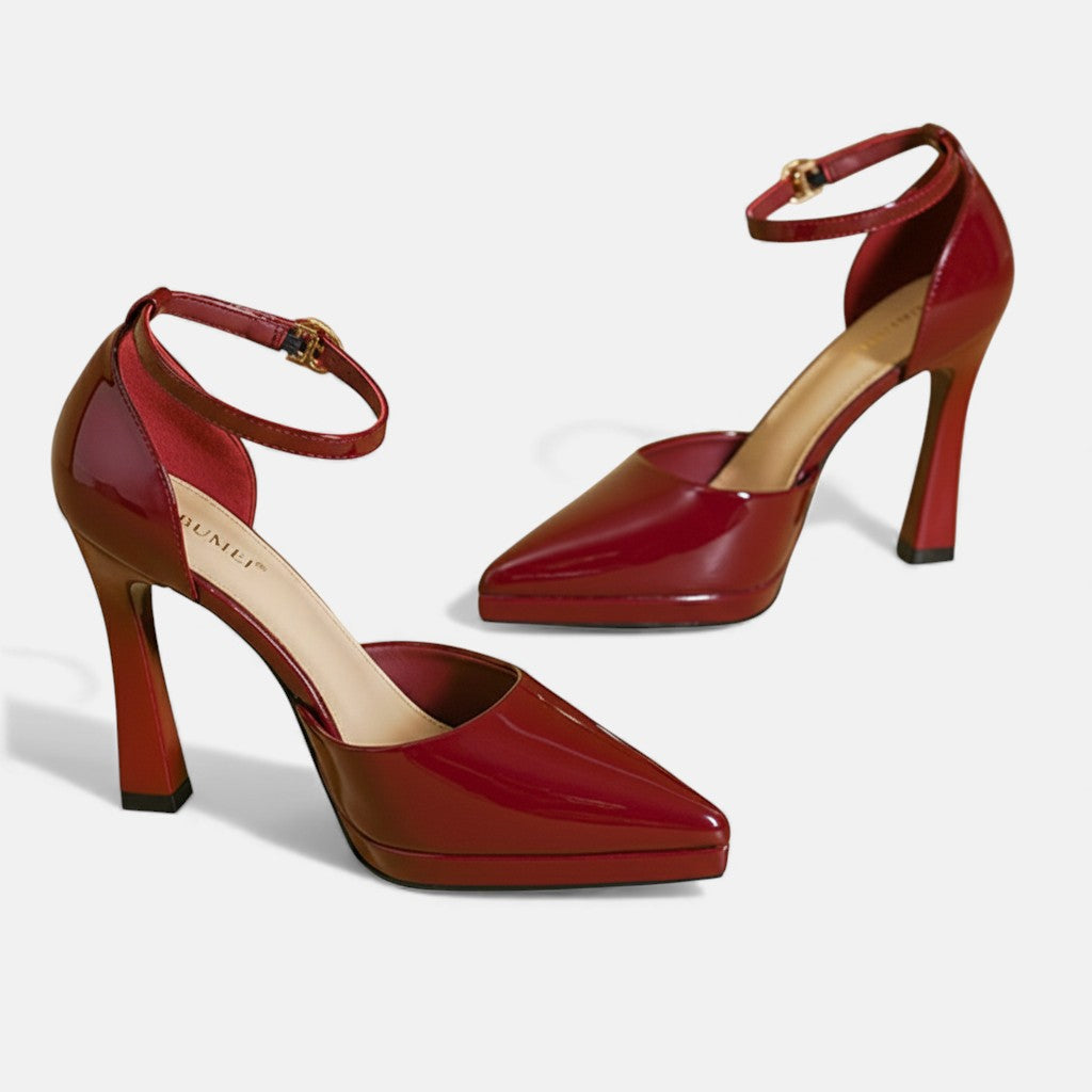 Tacones de Piel Evette