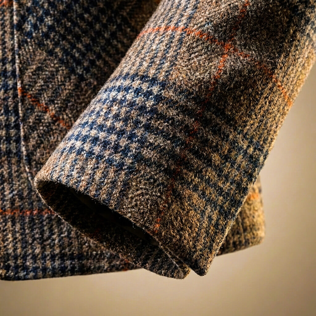 Blazer de lana pata de gallo Charles