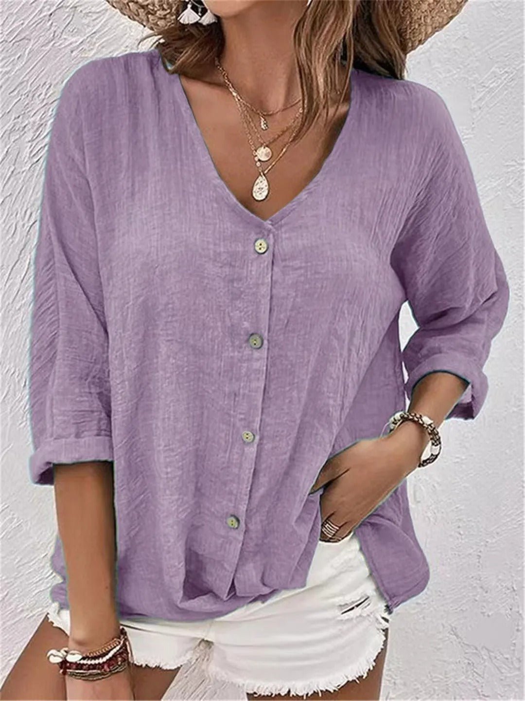 Marissa | Top Relajado con Escote en V