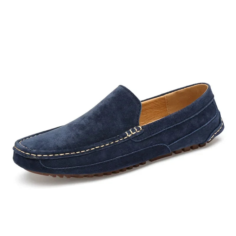 Marcos | Mocasines elegantes de ante de primera calidad