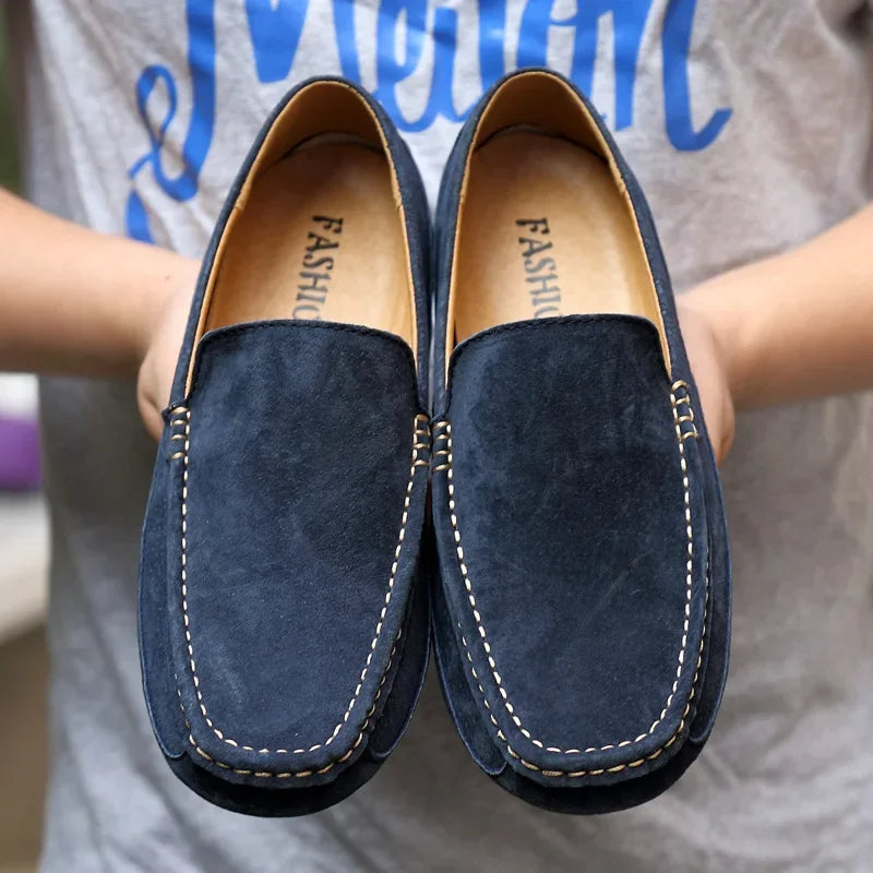 Marcos | Mocasines elegantes de ante de primera calidad