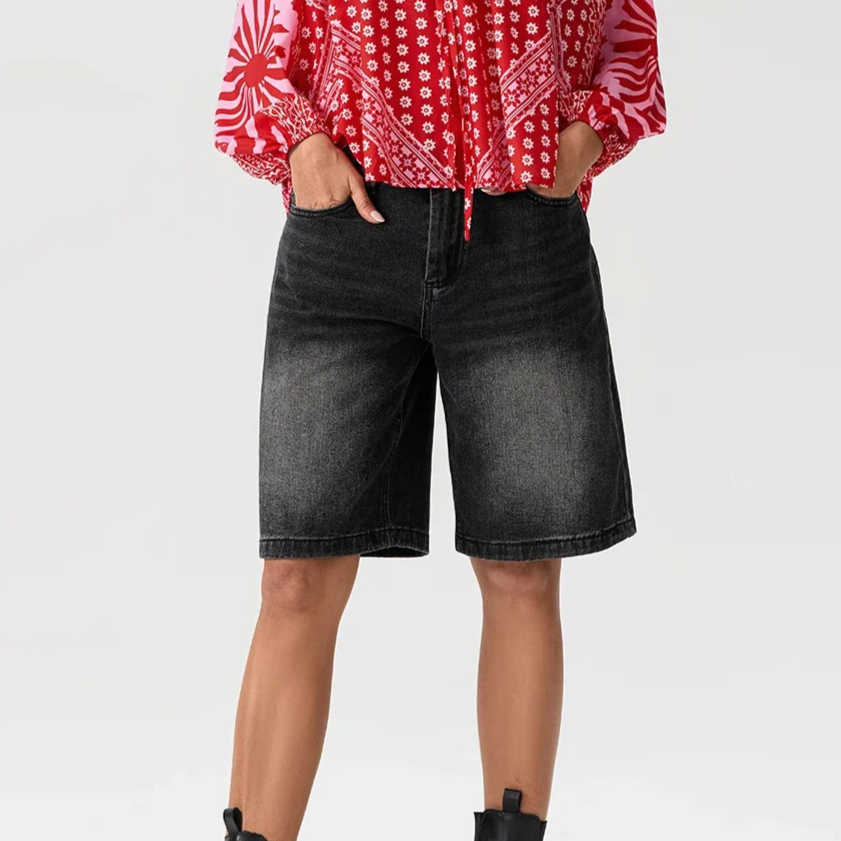 Pantalones cortos tipo bermudas Ada Denim