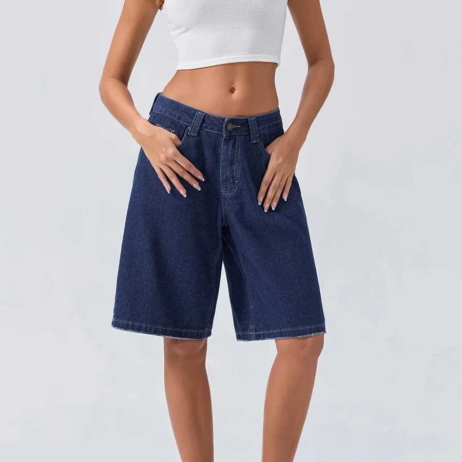 Pantalones cortos tipo bermudas Ada Denim