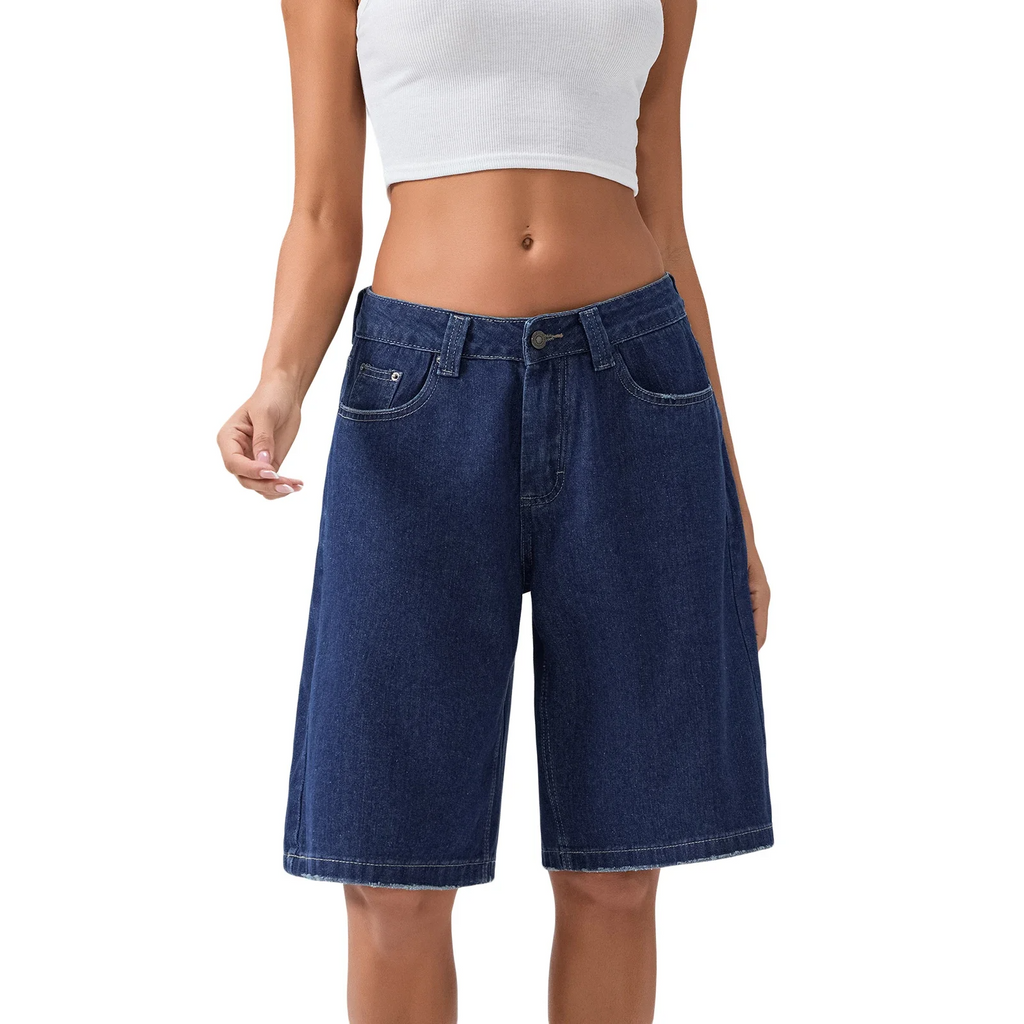 Pantalones cortos tipo bermudas Ada Denim