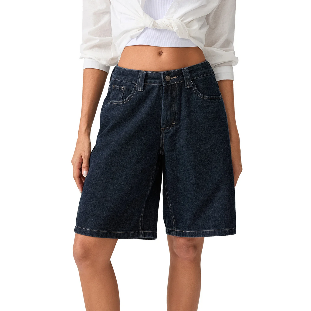 Pantalones cortos tipo bermudas Ada Denim