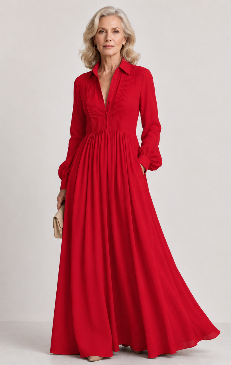 Lioren | Vestido Maxi de Flujo Suave