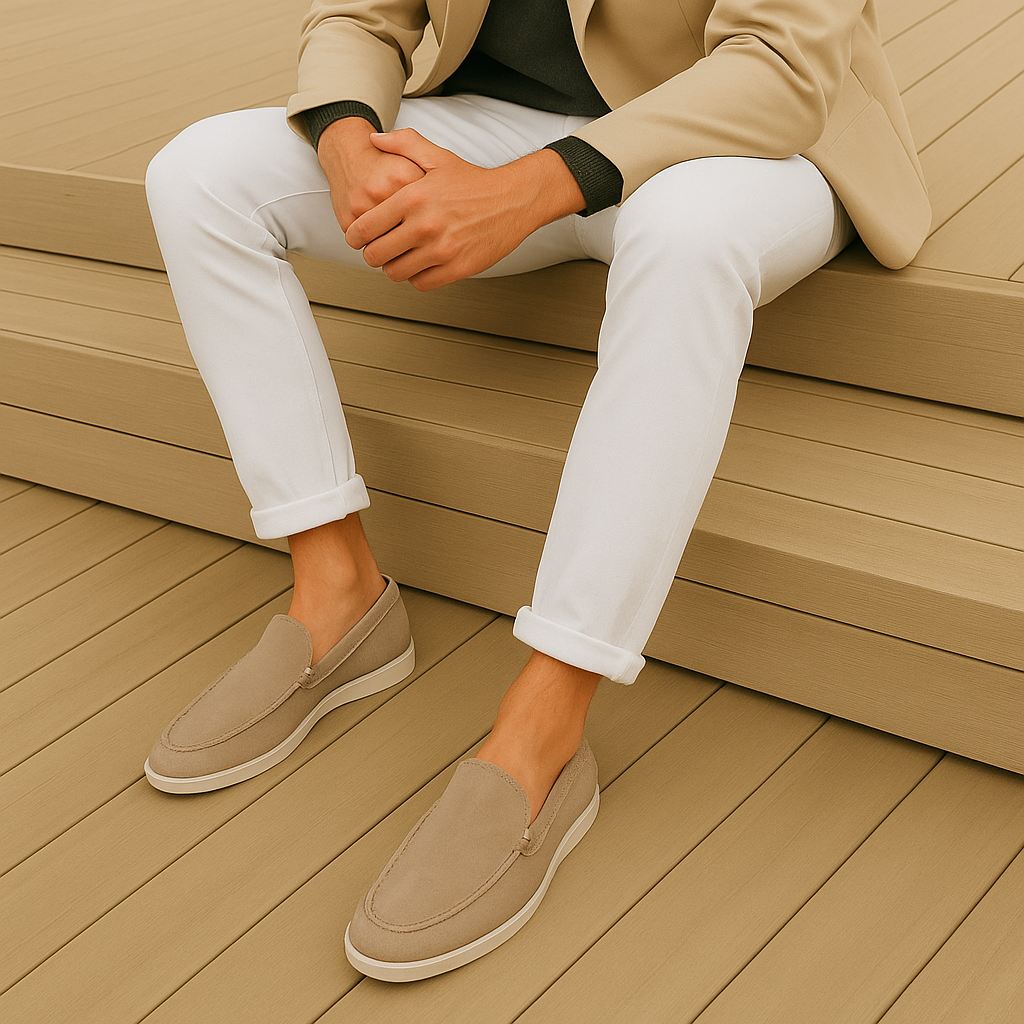 Guzmán | Mocasines elegantes de ante