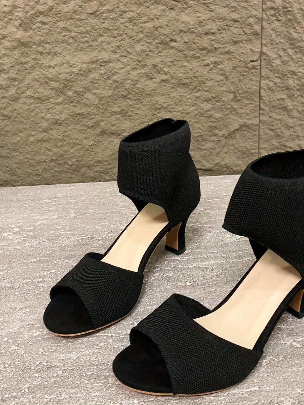 Camille | Tacones Elásticos de Comodidad
