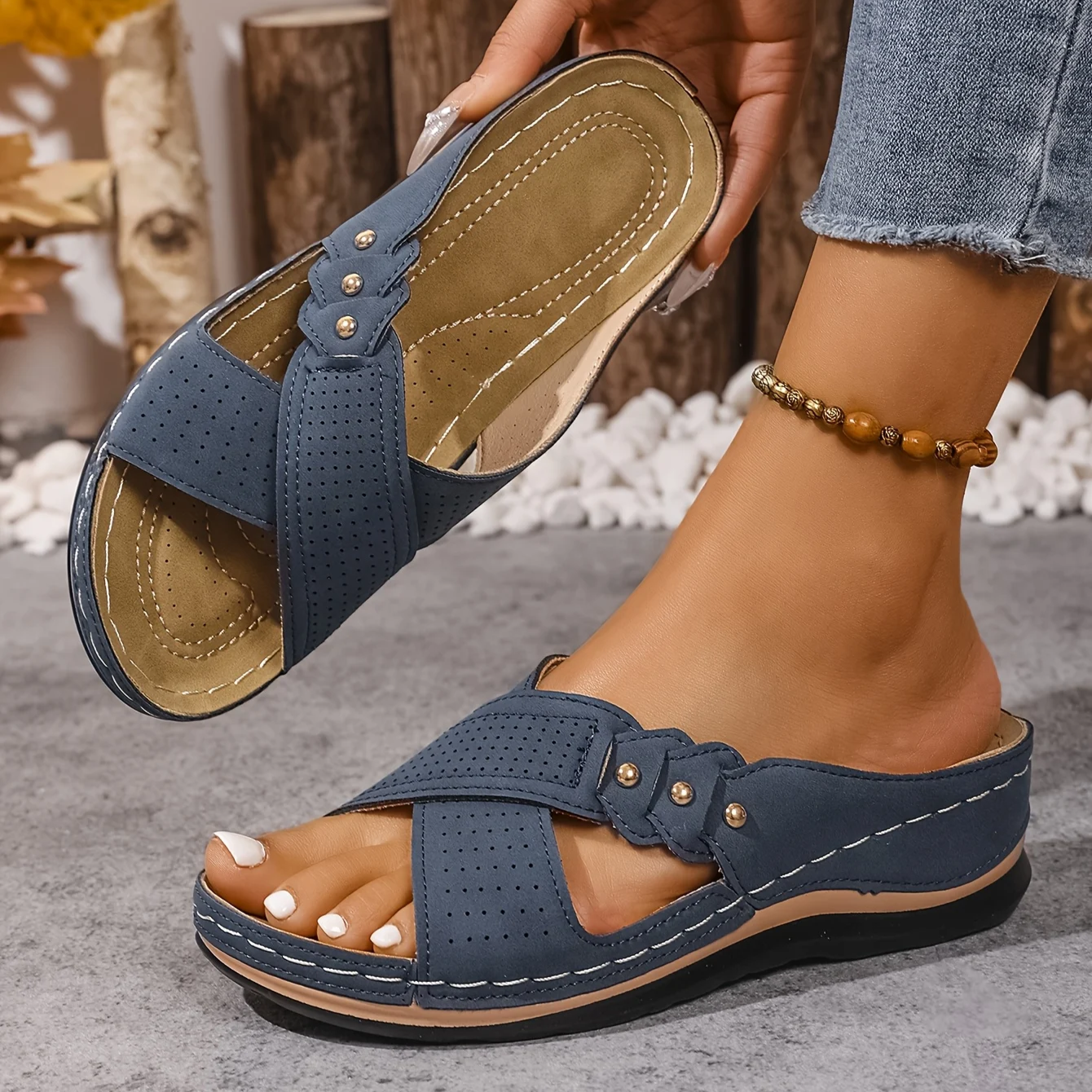 Vanesa | Sandalias cómodas con cuña