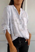 Constance | Blusa Refinada con Botonadura Frontal