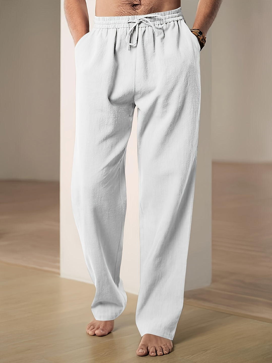 Daniel | Pantalones informales de lino para el verano