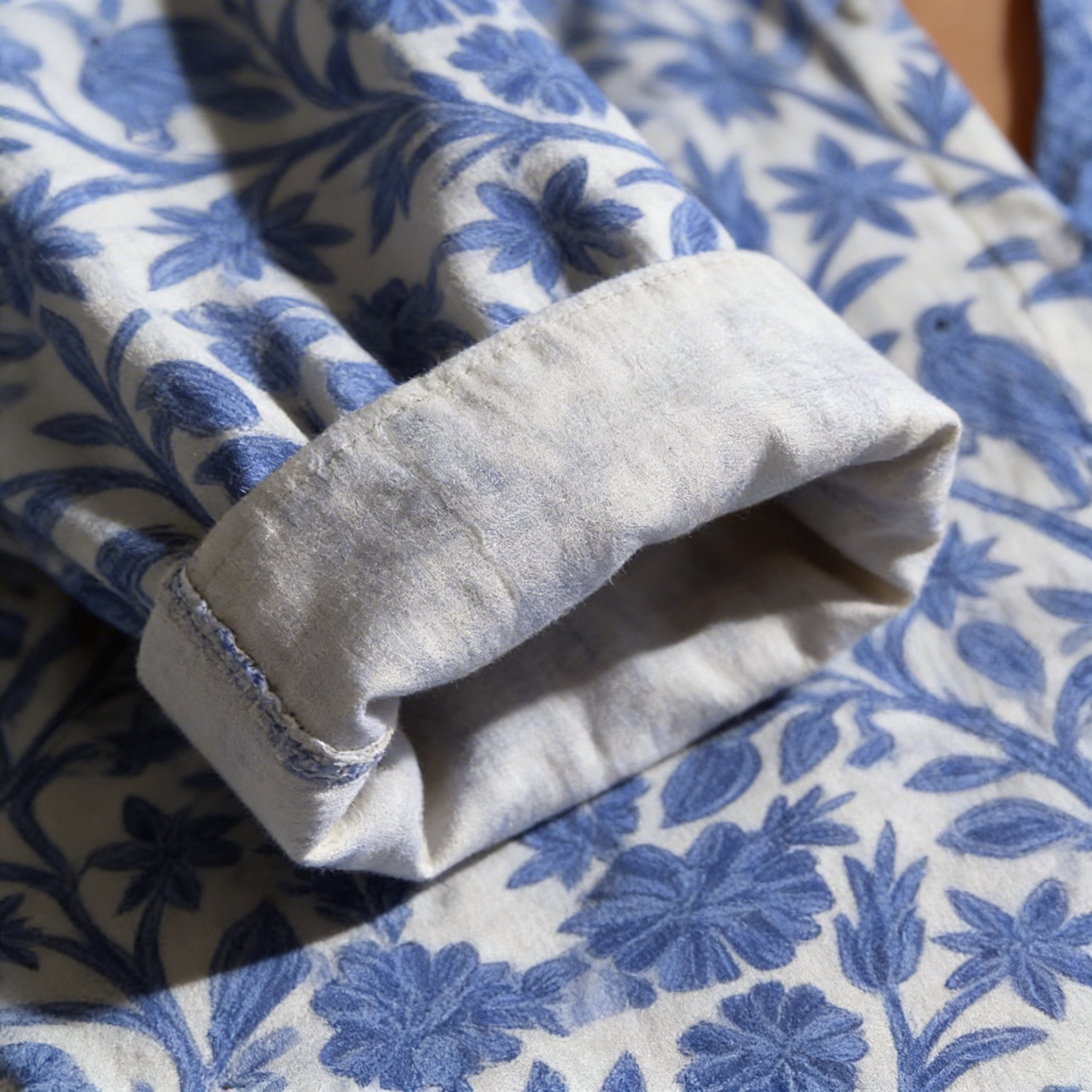 Federike | Blusa de jardín azul