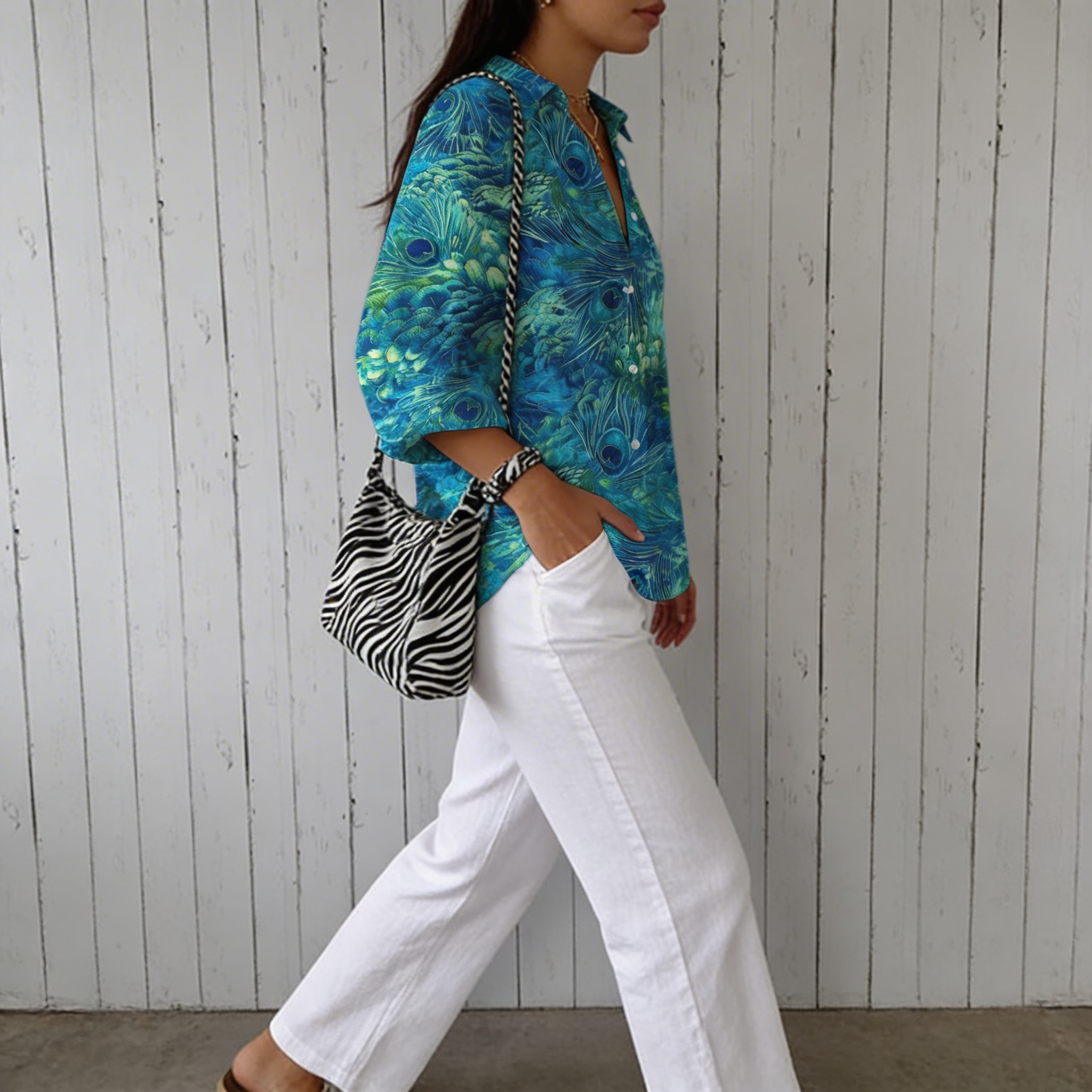 Emilia | Camisa con estampado