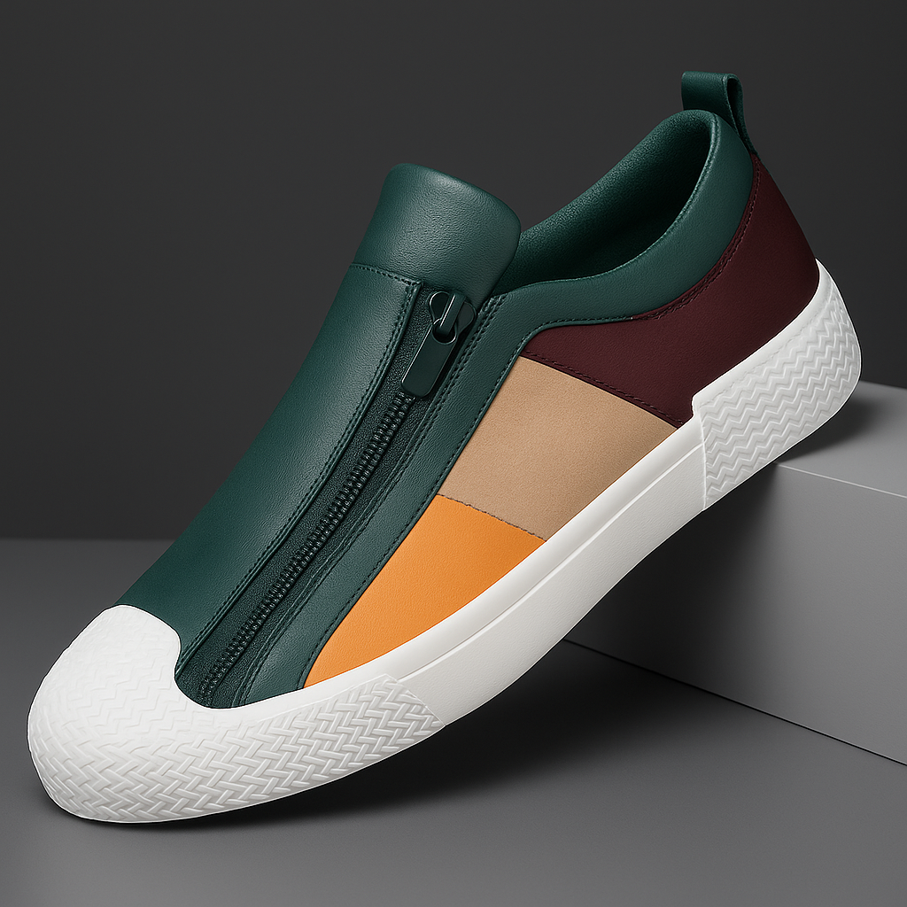 Zapatillas de piel Julien