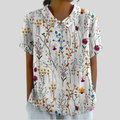 Daphne | Blusa Floral con Cuello