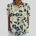 Margaux | Blusa Floral con Cuello