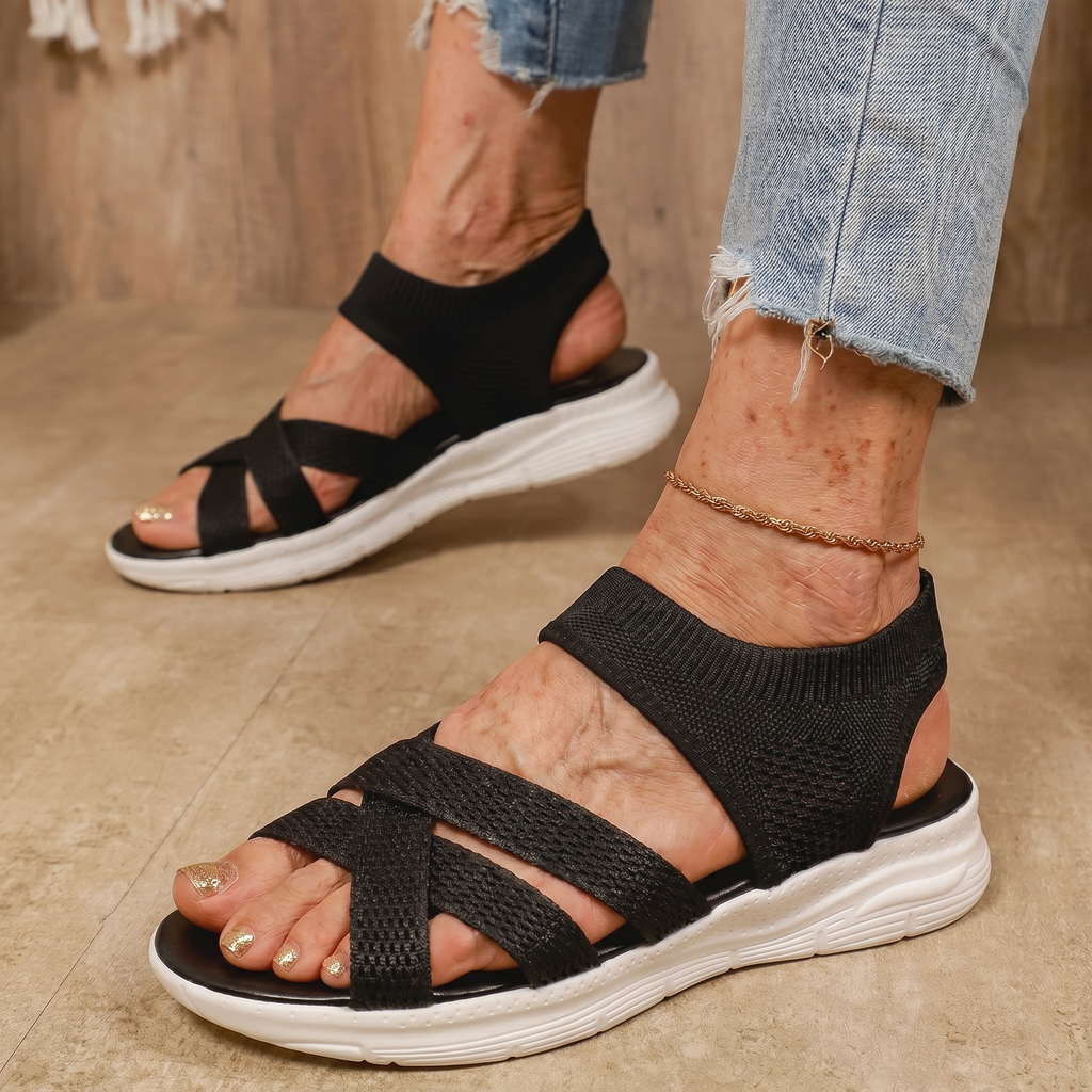 María | Sandalias Confort Rosa