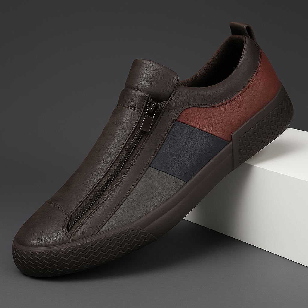 Zapatillas de piel Julien