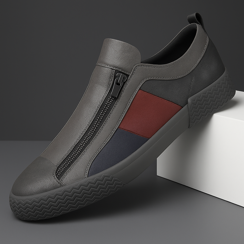 Zapatillas de piel Julien