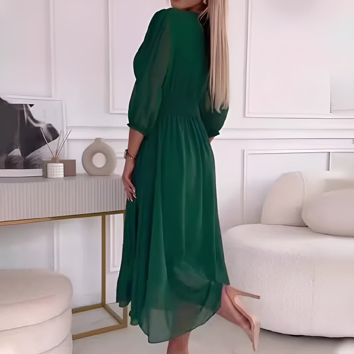 Aurora™ | Vestido Cruzado Elegante