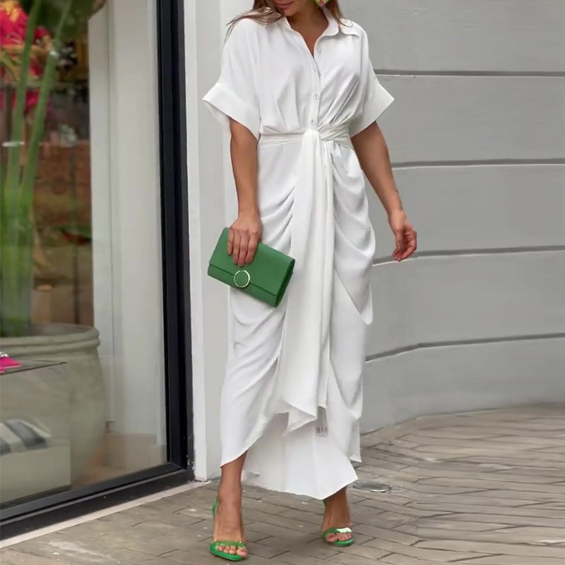 Wren | Vestido Camisero con Cinturón