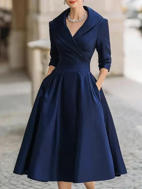 Ffion | Vestido midi entallado