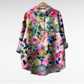 Cecily | Blusa Floral Pictórica