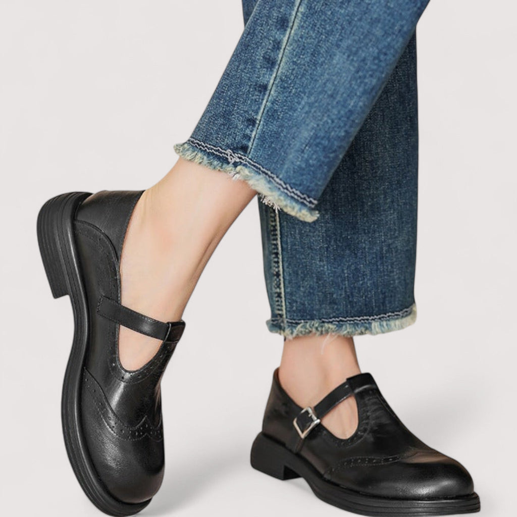 Zapatos Mary Jane Colette de Piel