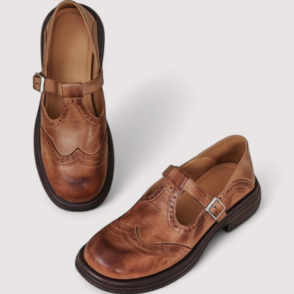 Zapatos Mary Jane Colette de Piel