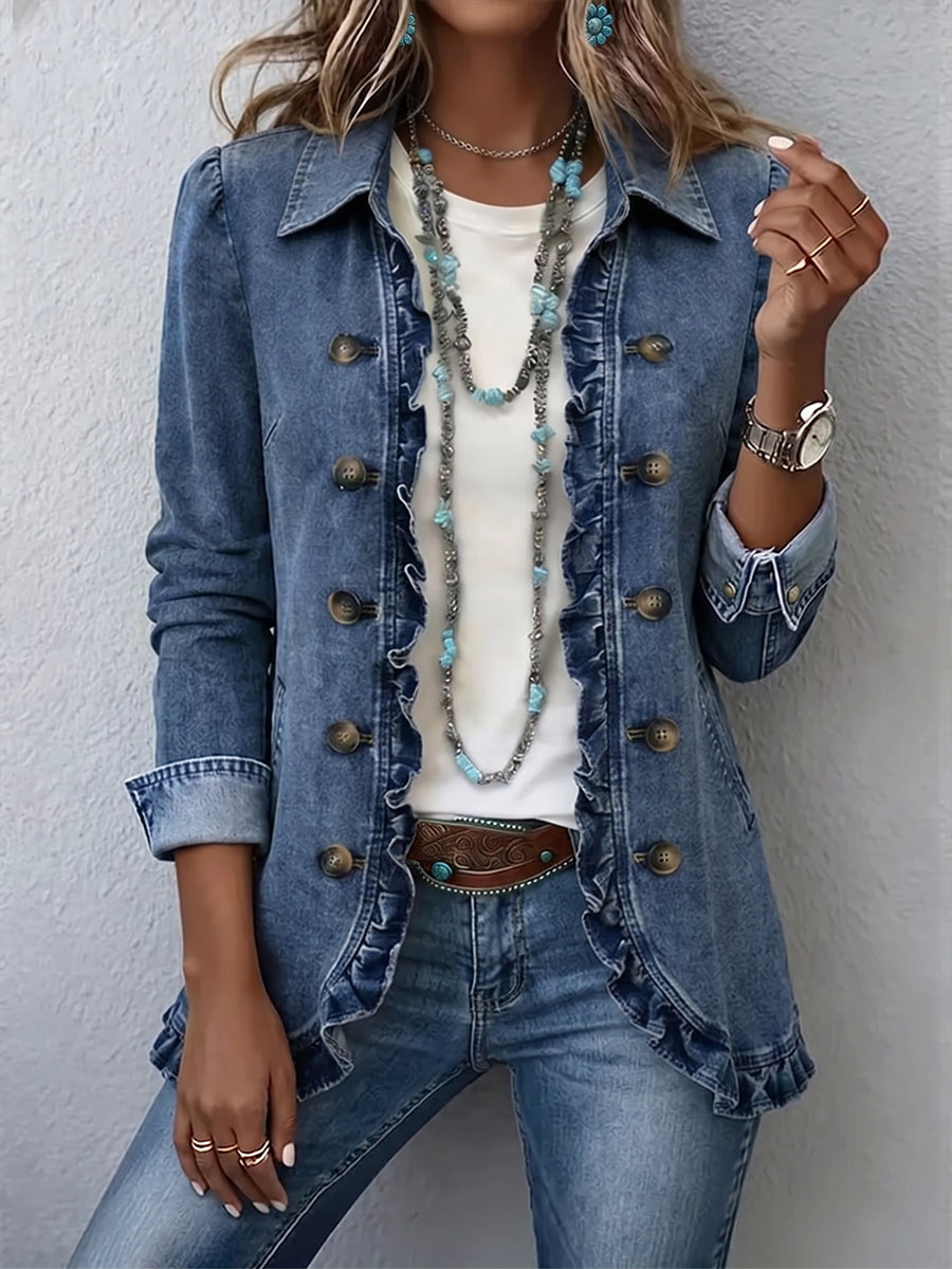Ruffelle™ | Chaqueta con Volantes
