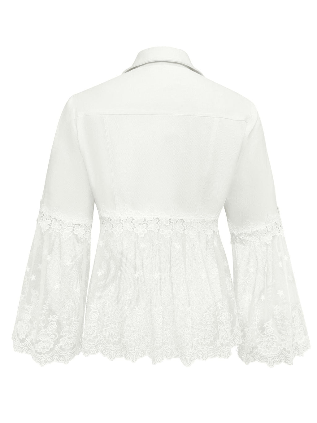 Sunnelace™ | Chaqueta con Paneles de Encaje