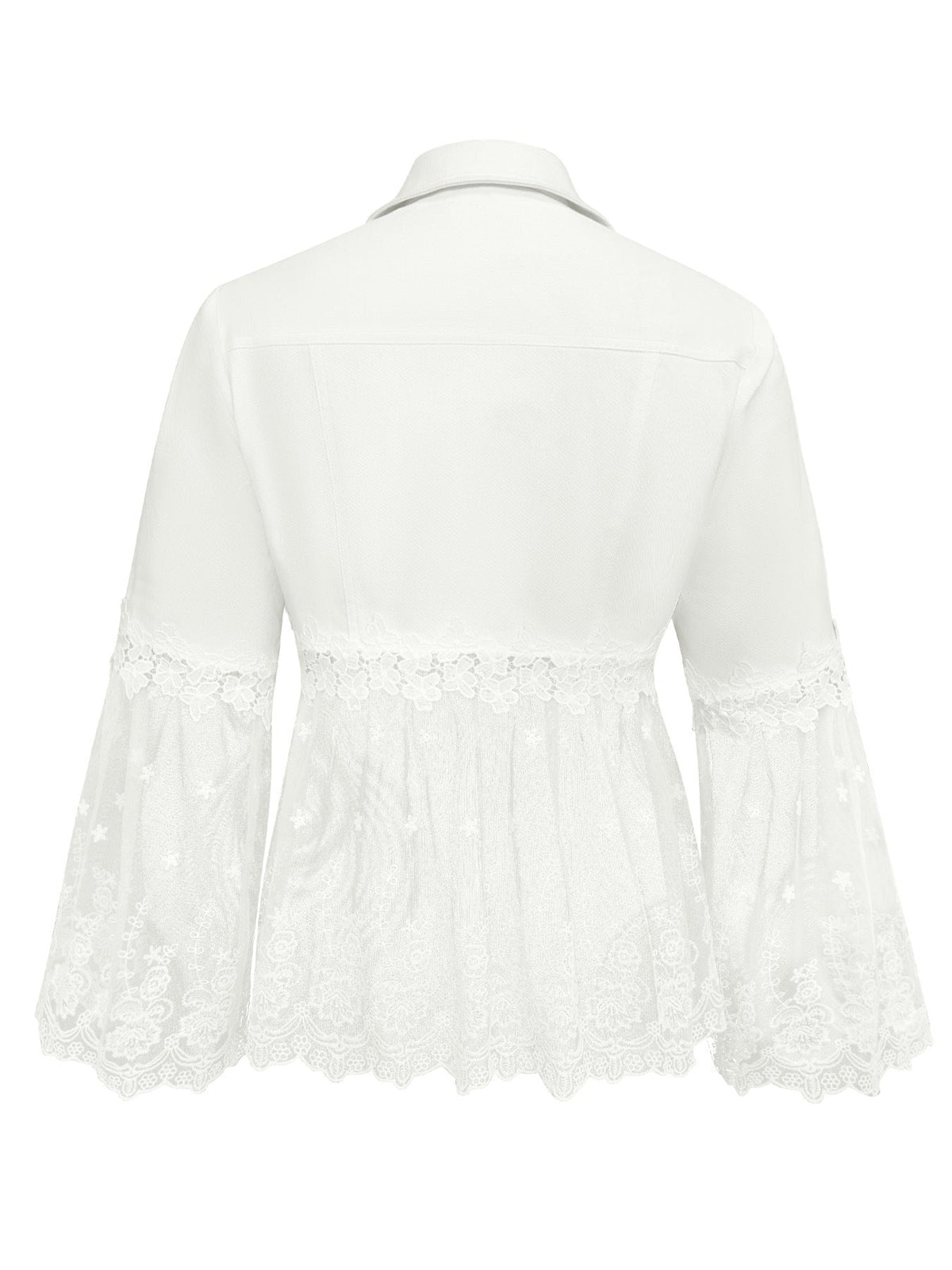 Sunnelace™ | Chaqueta con Paneles de Encaje
